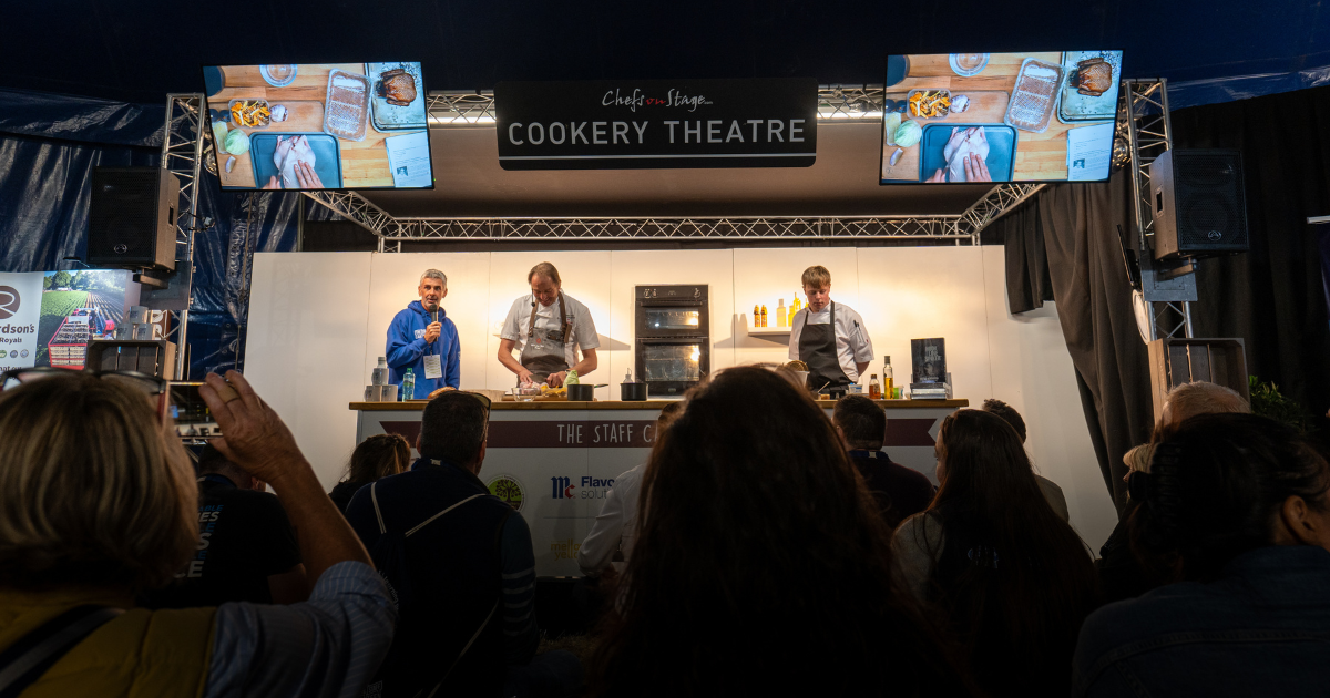 UCFF, The Staff Canteen Live, Robert Taylor, Harry Kirkpatrick, Galton Blackiston, Robin Read, Jean Delport, Michelin, Kent, Loddington Farm